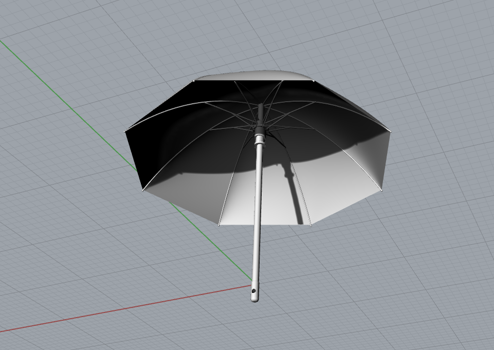 雨伞建模 - 学犀牛中文网 Xuexiniu.com